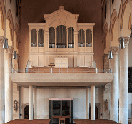 Die groe Orgel von Neuhausen a.d.F. des Ludwigsburger Orgelbaumeisters Joseph Walcker.
