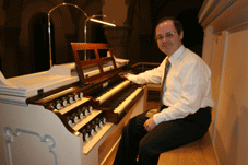 Prof. Giorgio Parolini auf der E.F. Walcker Orgel