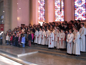 Alle Chorgruppen. Ccilienfeier 2003