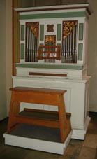 Orgel von Hieronymus Spiegel von 1762 (Rottenburg). Renoviert 1977 durch die Firma Weigle, Echterdingen. Hier vor der jngsten Renovierung 2006