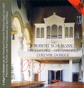 CD-Cover der Einspielung von Werken mit Robert Schumann mit Prof. Ludger Lohmann