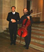Markus Grohmann, Orgel und Johannes Ehret, Cello