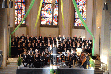 Unterstützt von der Sinfonietta Tübingen singt der Kirchenchor im Filderdom Werke von Nikolaus Betscher, der vor 200 Jahren gestorben ist.